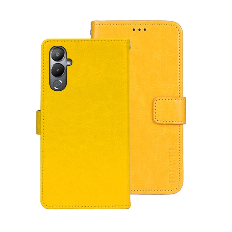 idewei Crazy Horse Texture Leather Phone Case, For Tecno Pova 4, For vivo V21s, For ZTE Axon 30S, For ZTE Blade A72 4G