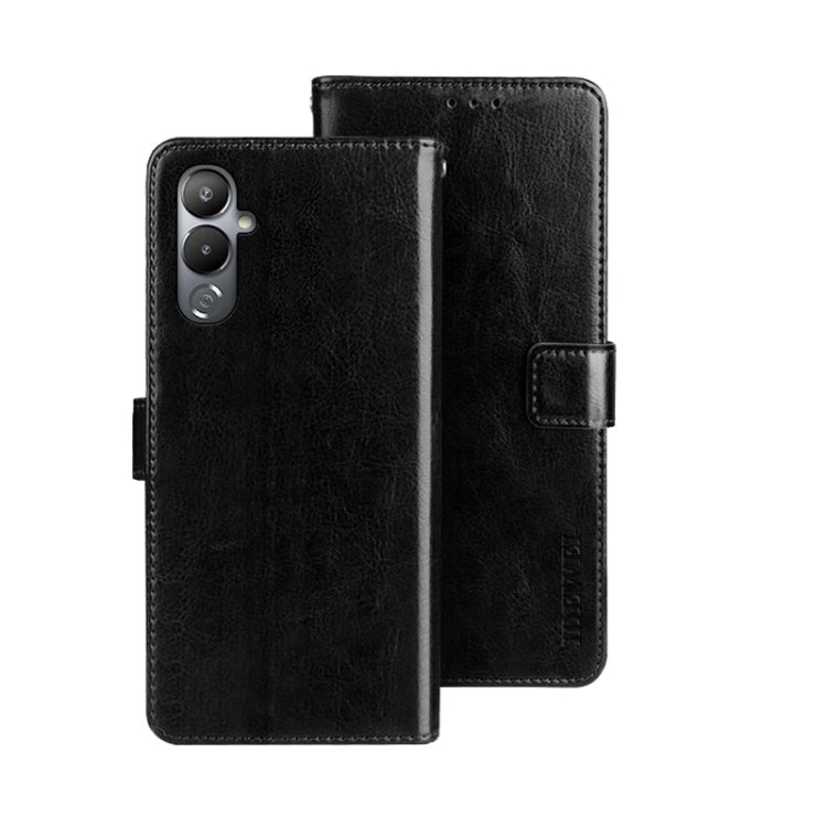 idewei Crazy Horse Texture Leather Phone Case, For Oukitel C19 Pro, For Realme 10 5G, For Tecno Pova 4