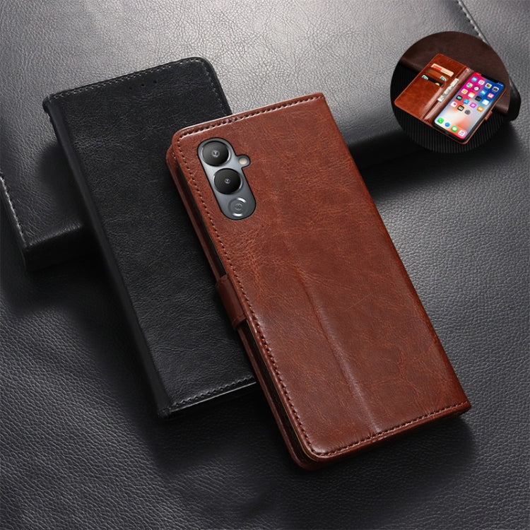 idewei Crazy Horse Texture Leather Phone Case, For Tecno Pova 4, For vivo V21s, For ZTE Axon 30S, For ZTE Blade A72 4G