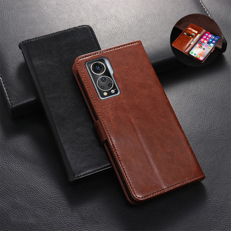 idewei Crazy Horse Texture Leather Phone Case