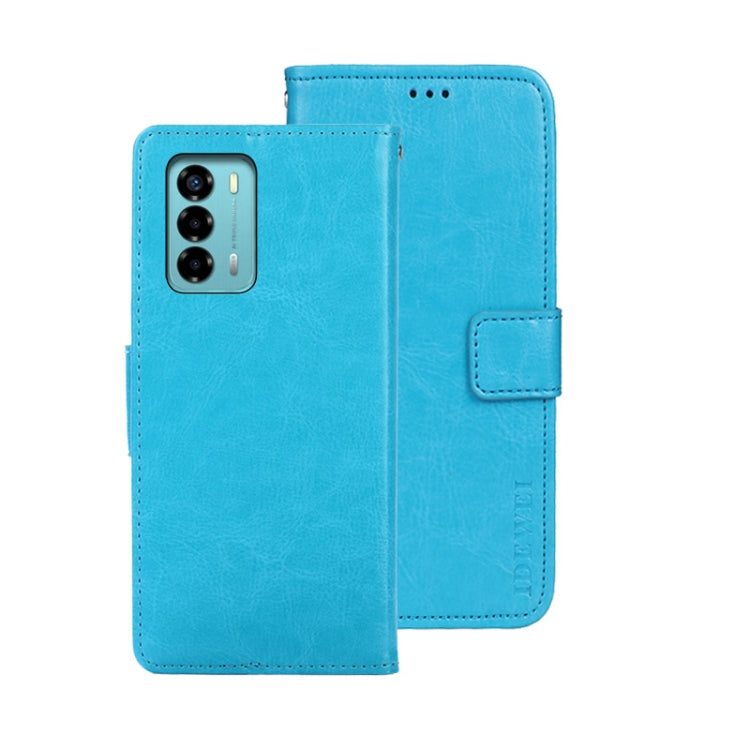 idewei Crazy Horse Texture Leather Phone Case, For Tecno Pova 4, For vivo V21s, For ZTE Axon 30S, For ZTE Blade A72 4G