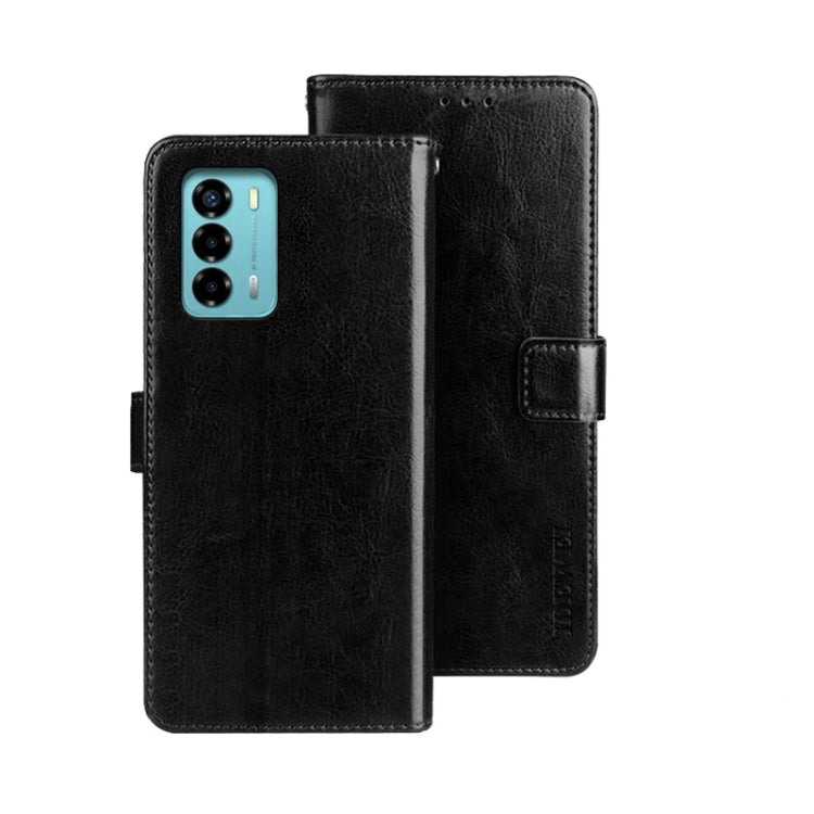 idewei Crazy Horse Texture Leather Phone Case, For Tecno Pova 4, For vivo V21s, For ZTE Axon 30S, For ZTE Blade A72 4G