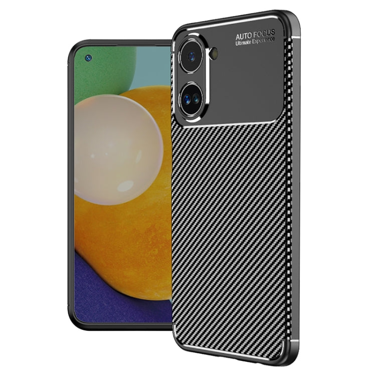Carbon Fiber Texture Shockproof TPU Phone Case, For OPPO Reno9 Pro+, For Realme 10 4G, For Realme 10 5G / 9i 5G, For Realme 10 Pro, For Samsung Galaxy A54 5G