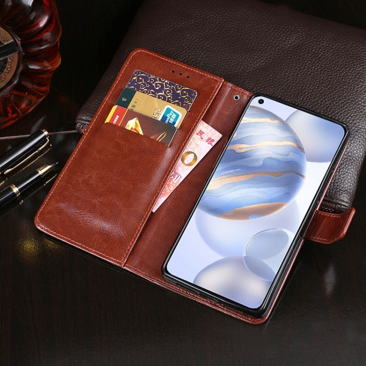 idewei Crazy Horse Texture Horizontal Flip Leather Case with Holder &amp; Card Slots &amp; Wallet, For ZTE Blade A3 (2020), For Huawei Honor 30, For OPPO Realme 6