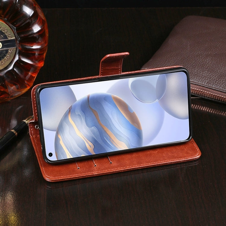 idewei Crazy Horse Texture Horizontal Flip Leather Case with Holder &amp; Card Slots &amp; Wallet, For ZTE Blade A3 (2020), For Huawei Honor 30, For OPPO Realme 6