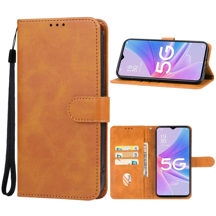 Leather Phone Case, For Motorola Moto G53, For OPPO A58x, For Realme 10s