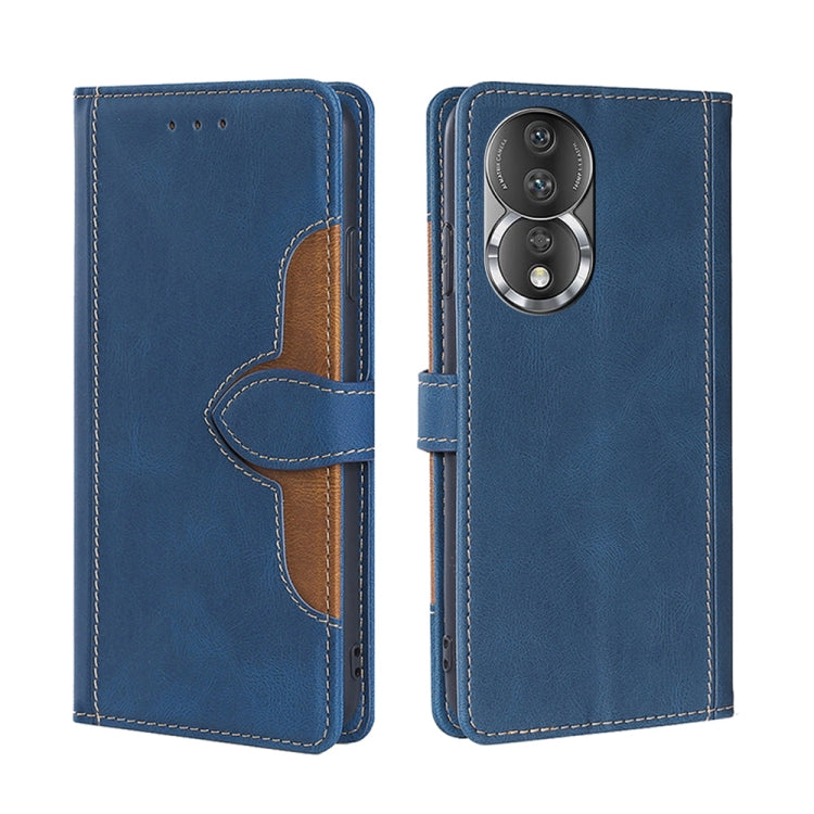 Skin Feel Magnetic Buckle Leather Phone Case