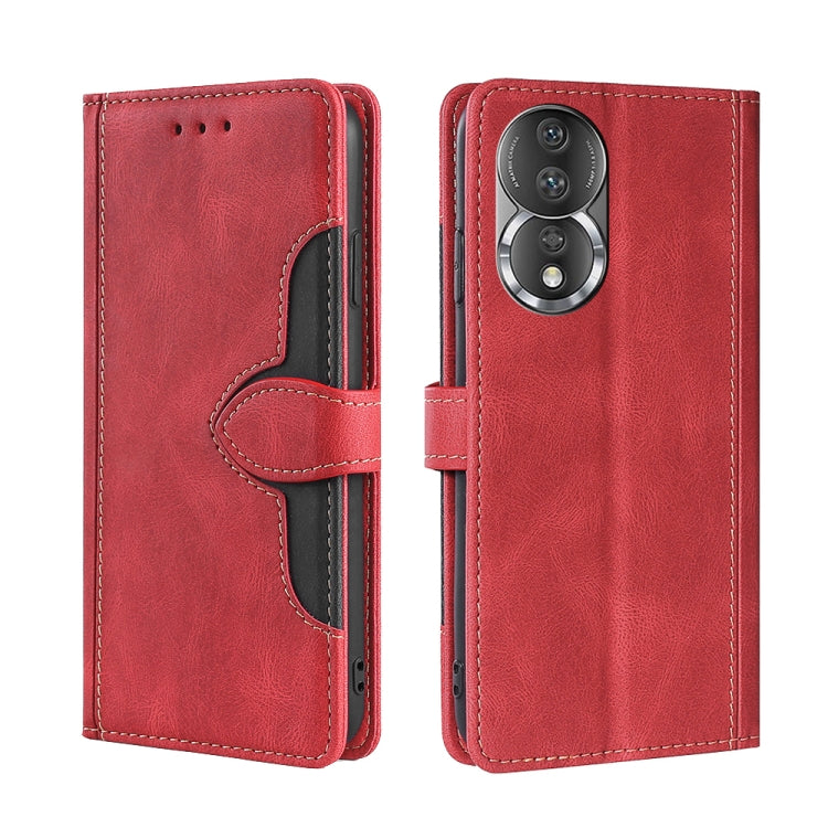 Skin Feel Magnetic Buckle Leather Phone Case, For Honor 80, For Honor 80 Pro, For Huawei nova 10 SE, For OPPO A58 5G, For Realme 10 4G, For Realme C30s, For TCL 30XL 2022, For vivo X90