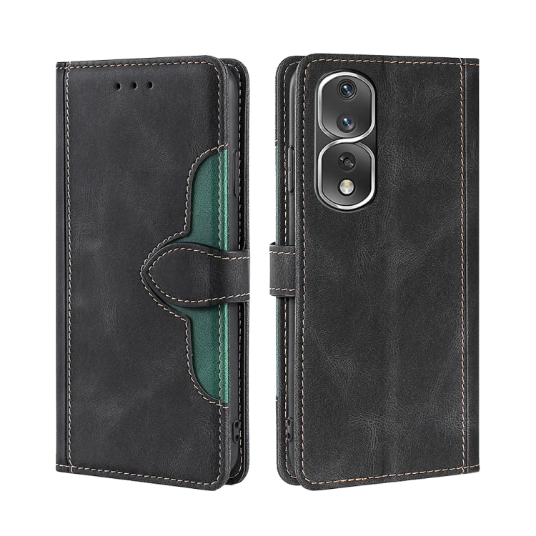 Skin Feel Magnetic Buckle Leather Phone Case