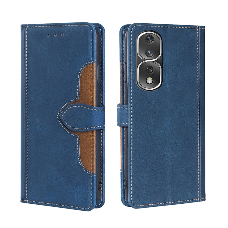 Skin Feel Magnetic Buckle Leather Phone Case