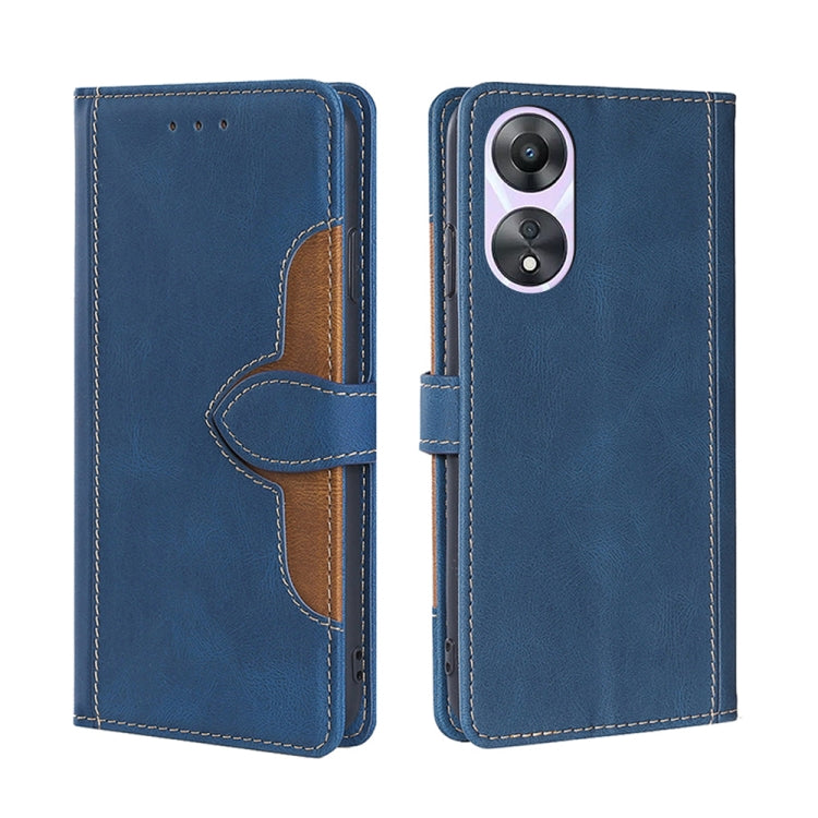 Skin Feel Magnetic Buckle Leather Phone Case, For Honor 80, For Honor 80 Pro, For Huawei nova 10 SE, For OPPO A58 5G, For Realme 10 4G, For Realme C30s, For TCL 30XL 2022, For vivo X90