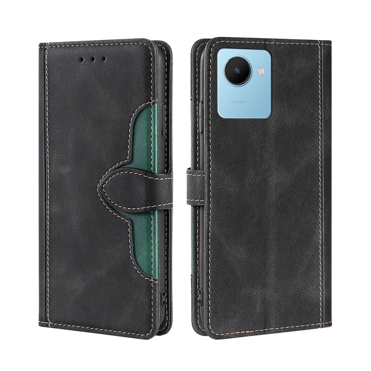 Skin Feel Magnetic Buckle Leather Phone Case