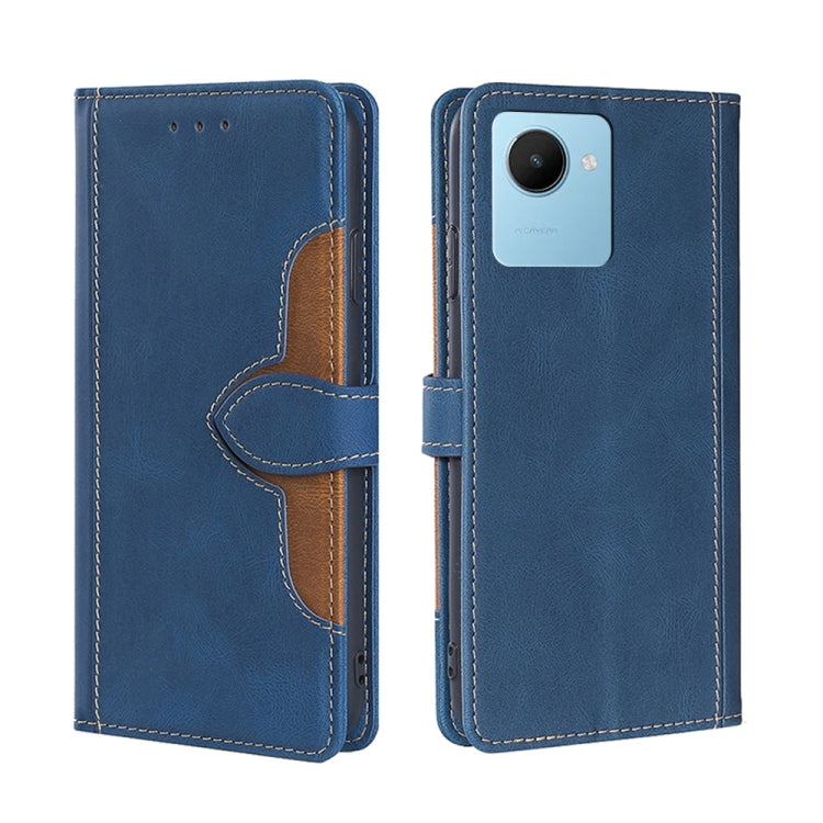 Skin Feel Magnetic Buckle Leather Phone Case