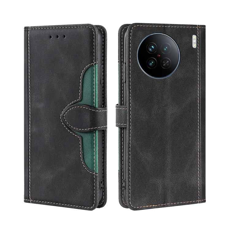 Skin Feel Magnetic Buckle Leather Phone Case