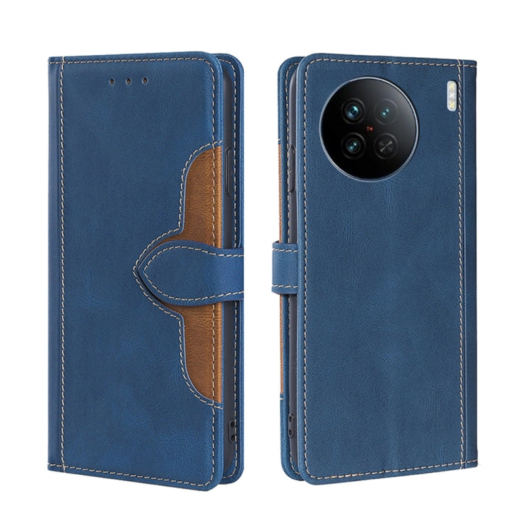 Skin Feel Magnetic Buckle Leather Phone Case