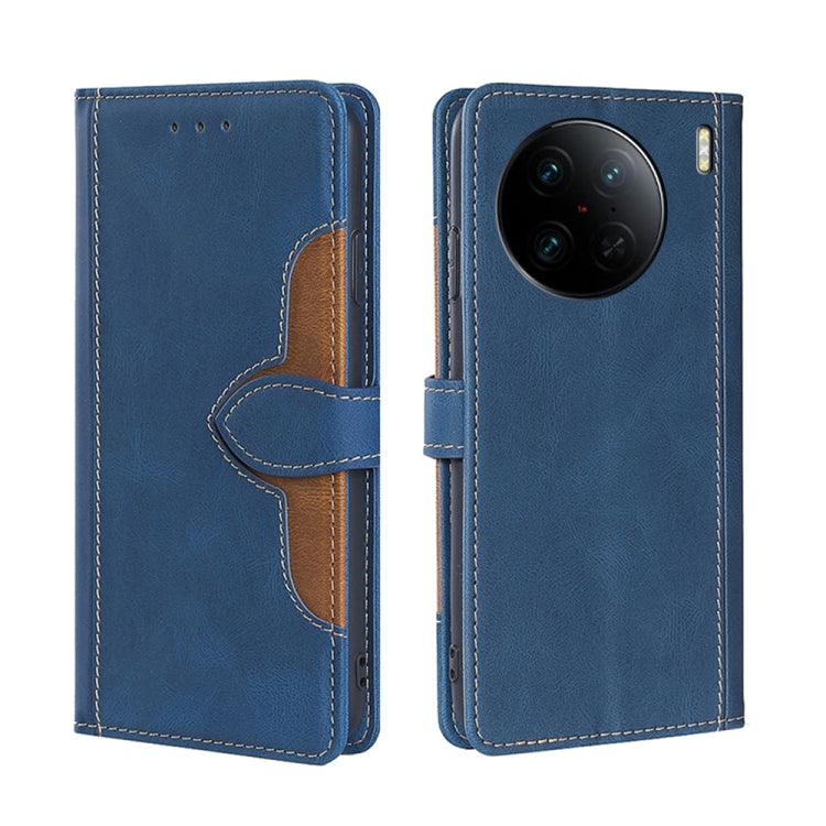 Skin Feel Magnetic Buckle Leather Phone Case