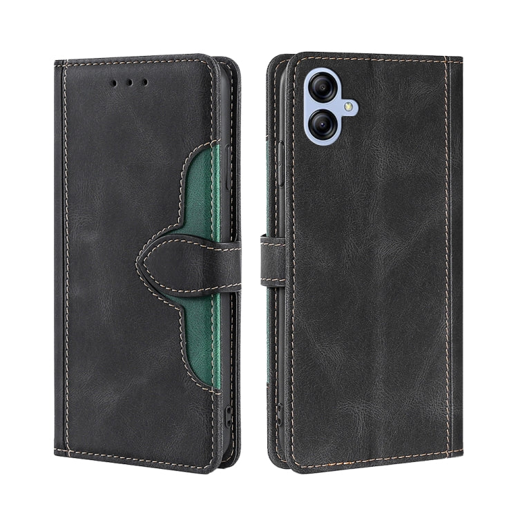 Skin Feel Magnetic Buckle Leather Phone Case