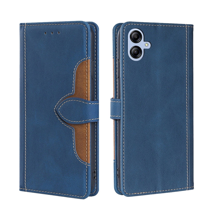 Skin Feel Magnetic Buckle Leather Phone Case