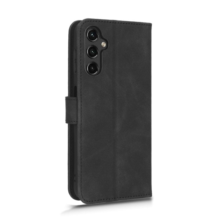 Skin Feel Magnetic Flip Leather Phone Case