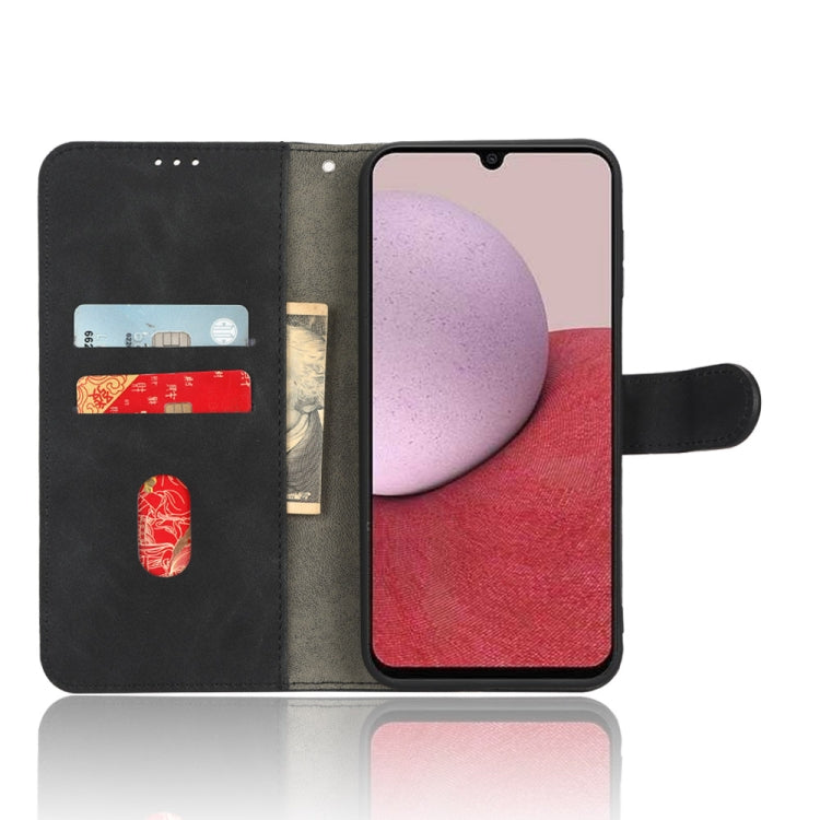 Skin Feel Magnetic Flip Leather Phone Case