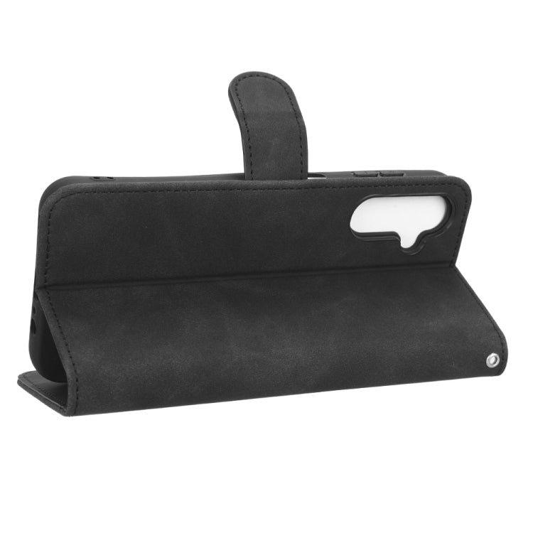 Skin Feel Magnetic Flip Leather Phone Case