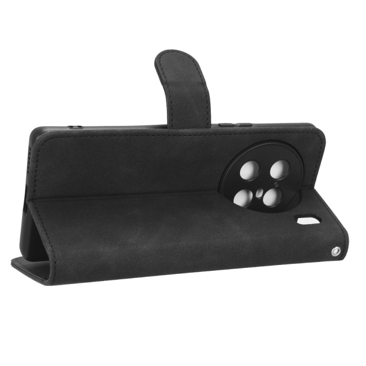 Skin Feel Magnetic Flip Leather Phone Case