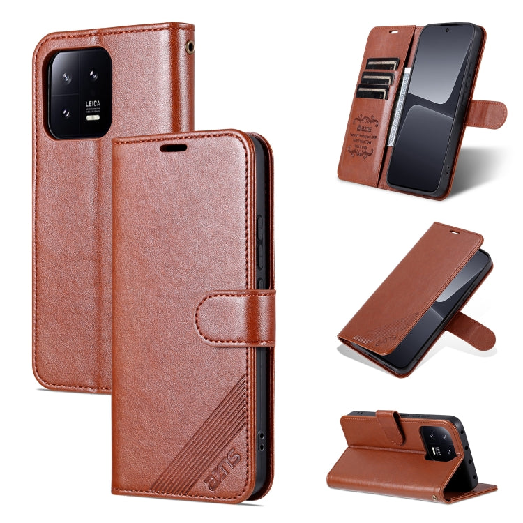 AZNS Sheepskin Texture Flip Leather Phone Case, For vivo X90, For Xiaomi 13, For Xiaomi 13 Pro