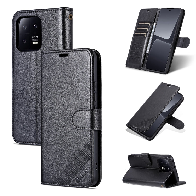 AZNS Sheepskin Texture Flip Leather Phone Case, For vivo X90, For Xiaomi 13, For Xiaomi 13 Pro