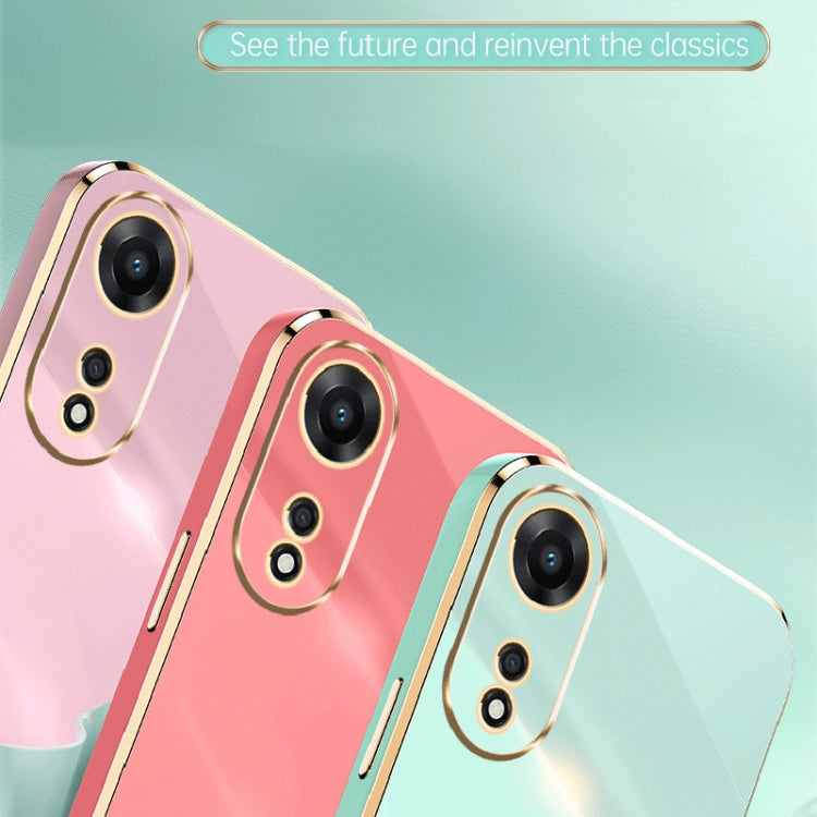 XINLI Straight Edge 6D Electroplate TPU Phone Case