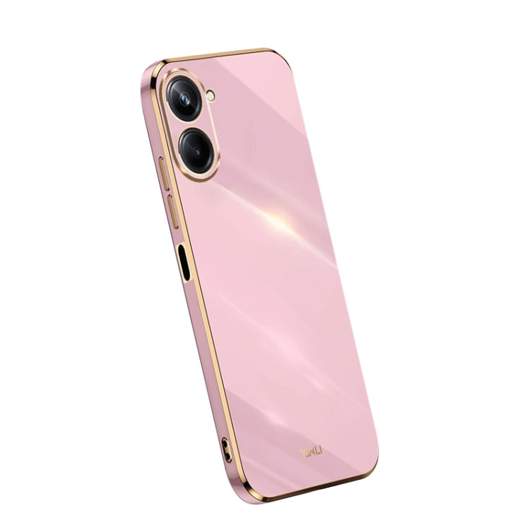 XINLI Straight Edge 6D Electroplate TPU Phone Case