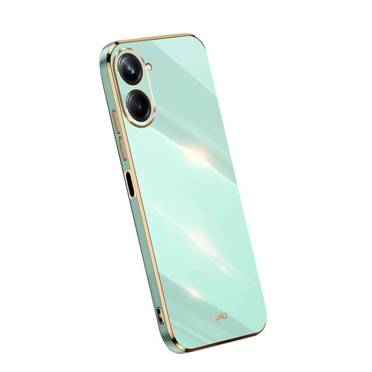 XINLI Straight Edge 6D Electroplate TPU Phone Case, For OPPO A1 Pro 5G, For Realme 10 4G, For Samsung Galaxy Note10+, For OPPO Reno9 5G