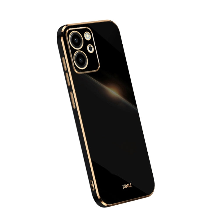 XINLI Straight Edge 6D Electroplate TPU Phone Case