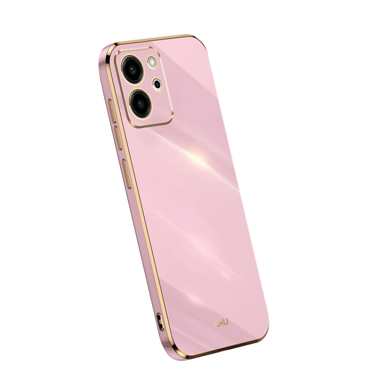 XINLI Straight Edge 6D Electroplate TPU Phone Case