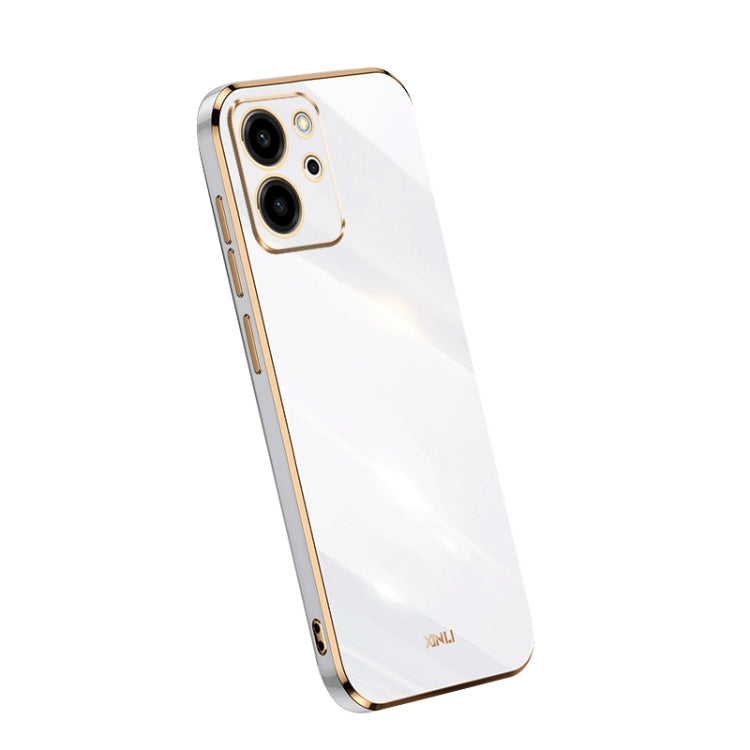 XINLI Straight Edge 6D Electroplate TPU Phone Case