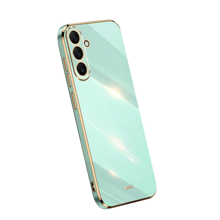 XINLI Straight Edge 6D Electroplate TPU Phone Case, For Samsung Galaxy A54 5G, For vivo X90 Pro+, For Honor 80 SE 5G