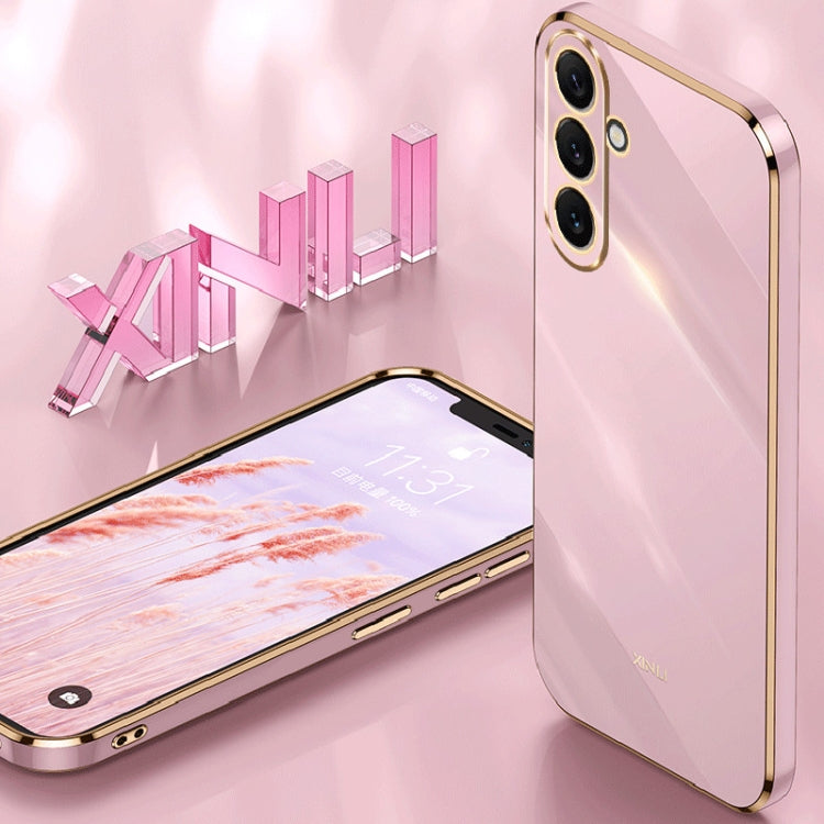 XINLI Straight Edge 6D Electroplate TPU Phone Case, For Samsung Galaxy A54 5G, For vivo X90 Pro+, For Honor 80 SE 5G