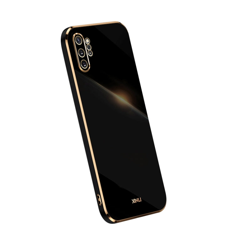 XINLI Straight Edge 6D Electroplate TPU Phone Case