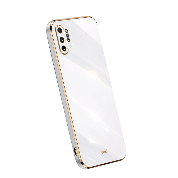 XINLI Straight Edge 6D Electroplate TPU Phone Case