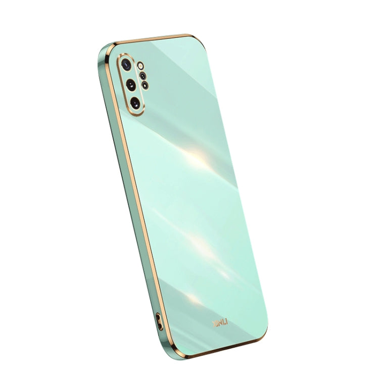 XINLI Straight Edge 6D Electroplate TPU Phone Case, For OPPO A1 Pro 5G, For Realme 10 4G, For Samsung Galaxy Note10+, For OPPO Reno9 5G