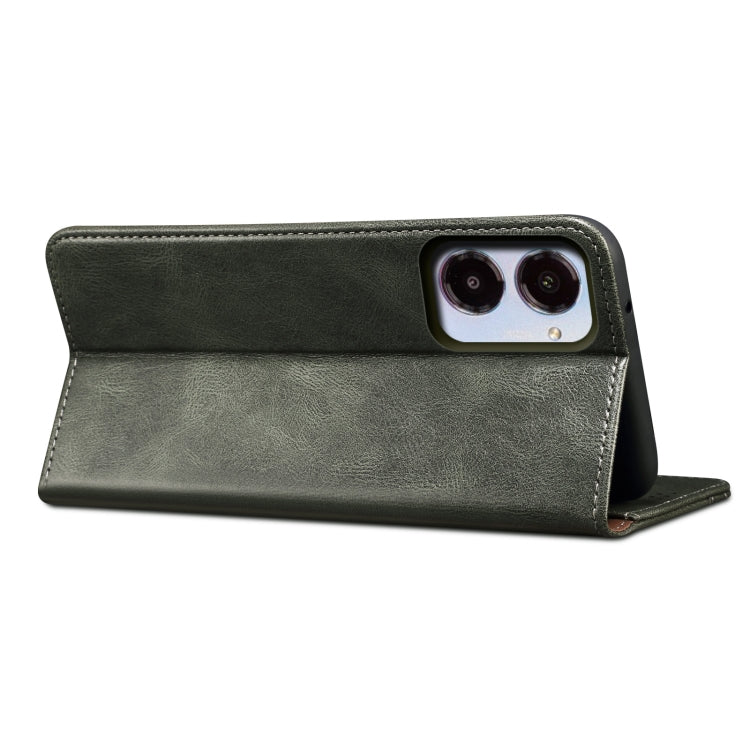 Oil Wax Crazy Horse Texture Leather Phone Case