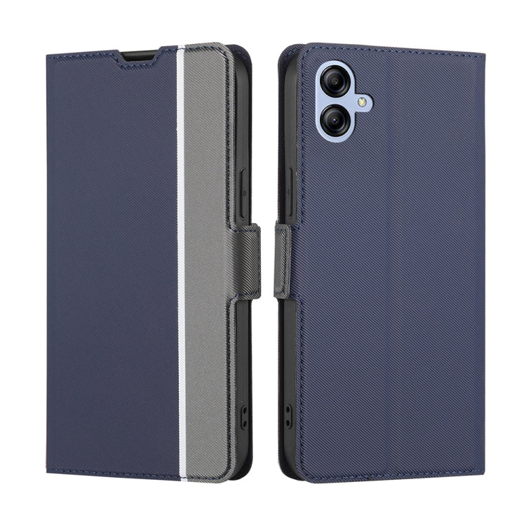 Twill Texture Side Buckle Leather Phone Case, For Samsung Galaxy A04e 4G