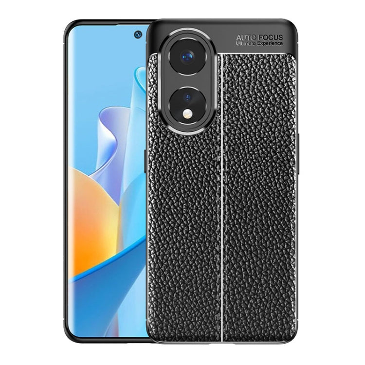 Litchi Texture Shockproof TPU Phone Case