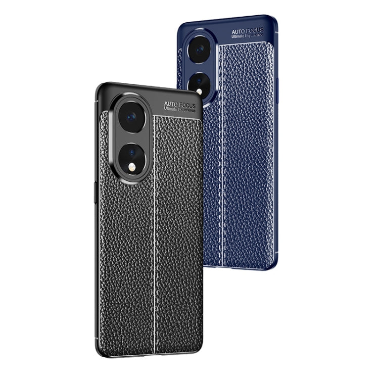 Litchi Texture Shockproof TPU Phone Case