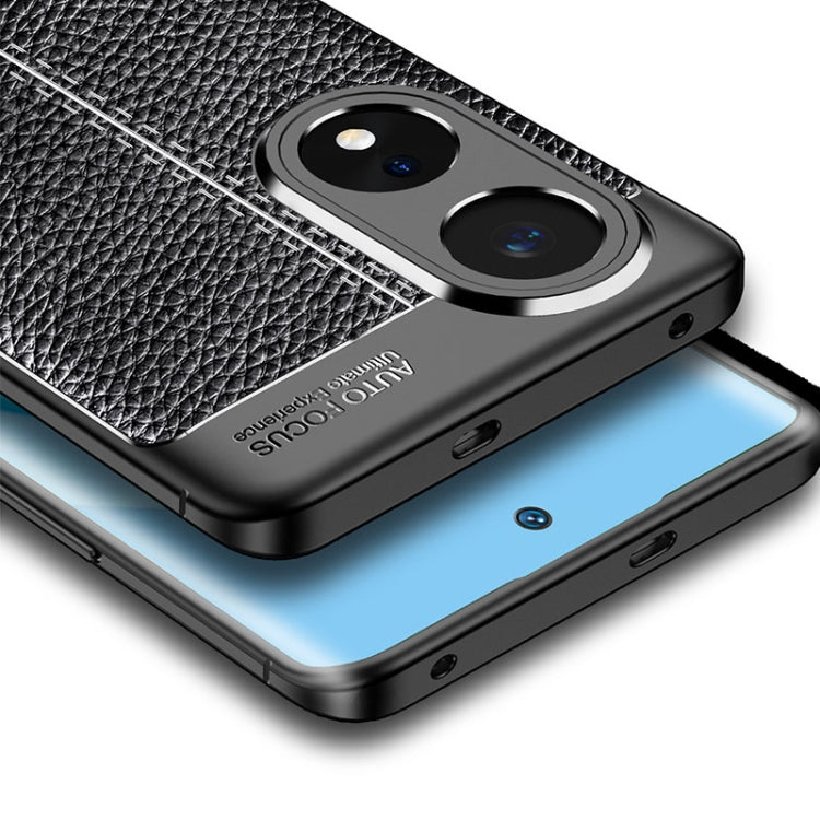 Litchi Texture Shockproof TPU Phone Case