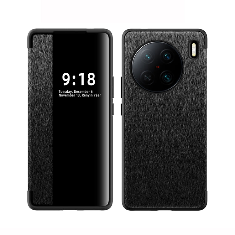 Magnetic Side Window View Shockproof Horizontal Flip Leather Case, For vivo X90, For vivo X90 Pro, For vivo X90 Pro+, For Xiaomi 13, For Xiaomi 13 Pro