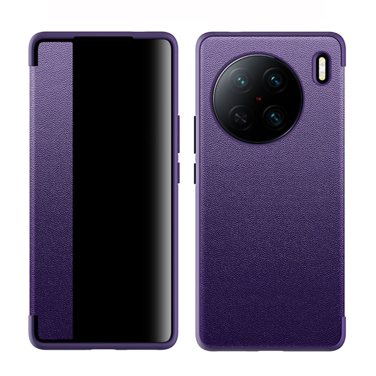 Magnetic Side Window View Shockproof Horizontal Flip Leather Case, For vivo X90, For vivo X90 Pro, For vivo X90 Pro+, For Xiaomi 13, For Xiaomi 13 Pro