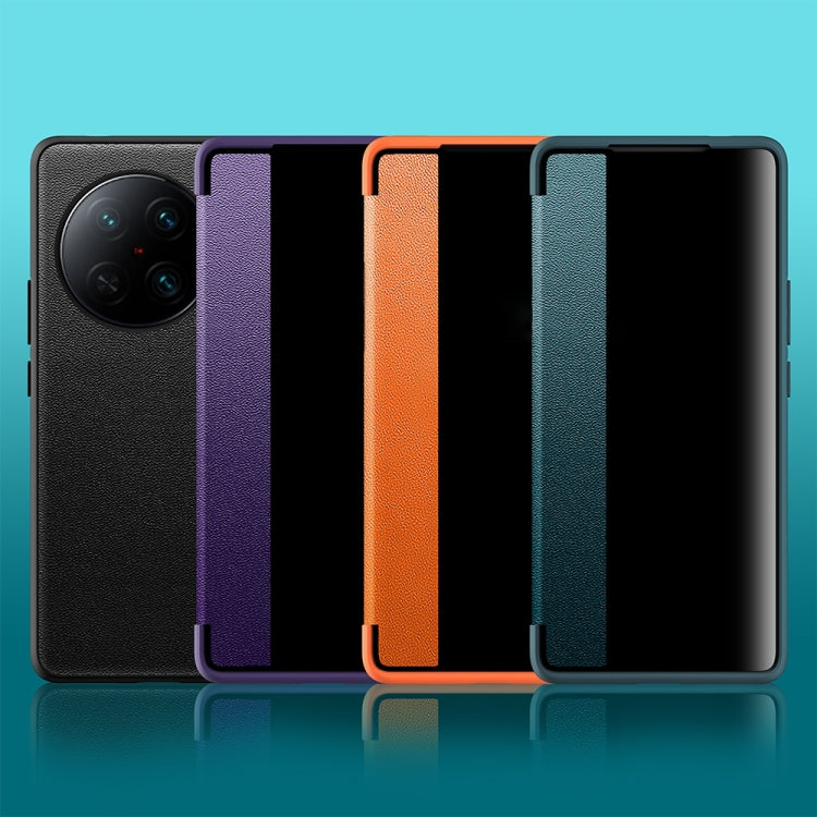 Magnetic Side Window View Shockproof Horizontal Flip Leather Case, For vivo X90, For vivo X90 Pro, For vivo X90 Pro+, For Xiaomi 13, For Xiaomi 13 Pro