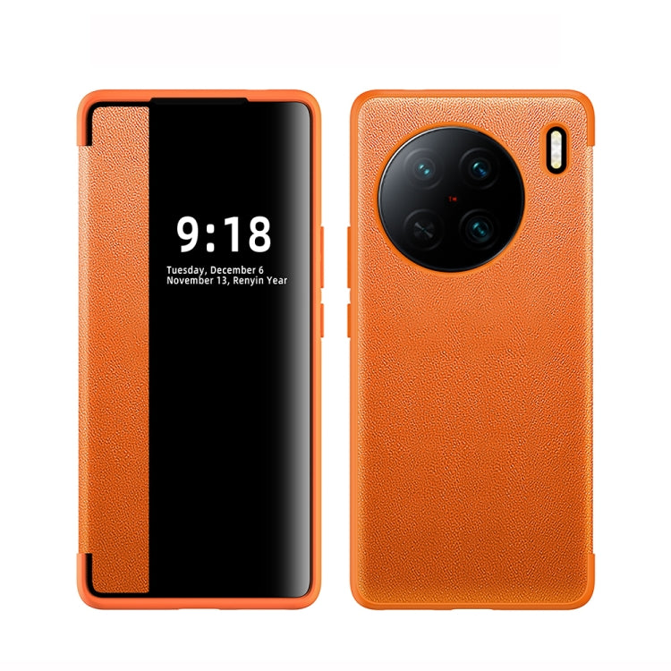 Magnetic Side Window View Shockproof Horizontal Flip Leather Case, For vivo X90, For vivo X90 Pro, For vivo X90 Pro+, For Xiaomi 13, For Xiaomi 13 Pro