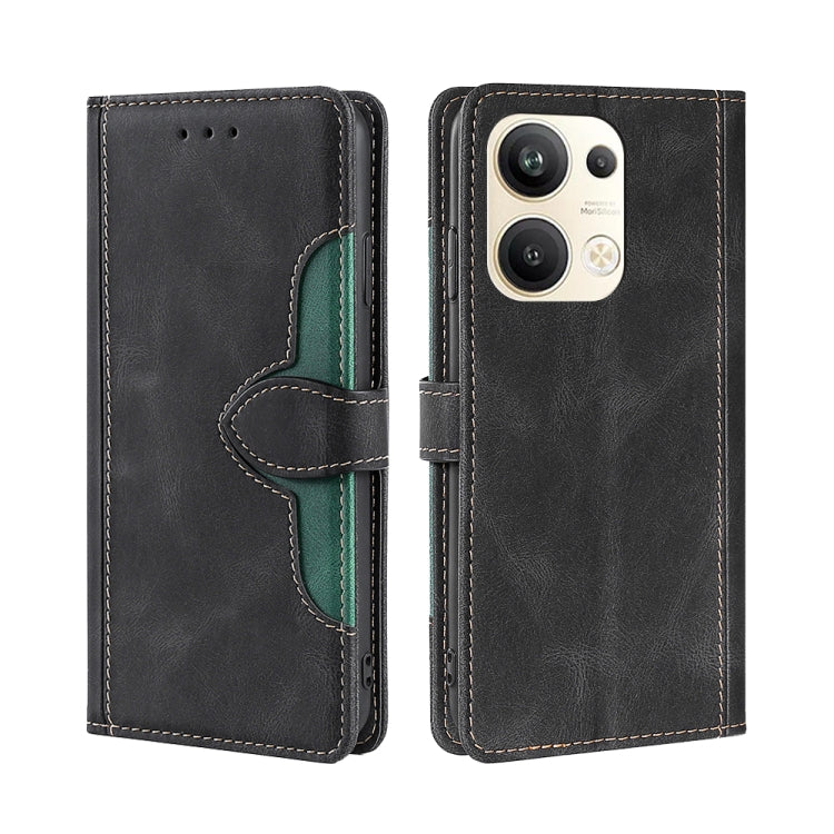 Skin Feel Magnetic Buckle Leather Phone Case