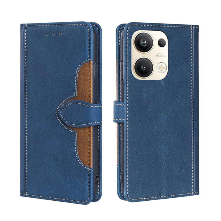 Skin Feel Magnetic Buckle Leather Phone Case